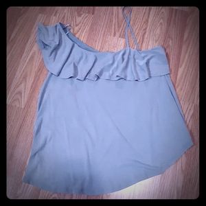 NWT Sienna Sky Semi Cold Shoulder Top